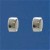 SIL/9ct CUSH STUD/SCREW