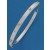 SIL/9ct SCREWS ALL ROUND HINGED BANGLE