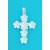 SPC 30mm OPEN FLOWER TWOTONE CROSS     =