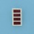 SPC WOOD SQUARES INLAID 18x10mm BAR PEND