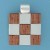 SPC 22mm CHEQUERED INLAID WOOD PENDANT