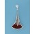 SPC WOOD INLAID SCIMITAR SHAPED PENDANT