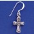 SPC SPIRAL CENTRE 16mm ANKH EARRING    =