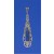 SPC LAPIS/MARCASITE FANCY DROPS        -