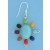 SPC MULTI STONE DROP EARRING