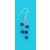 SPC LAPIS BEADS DROP EARRING