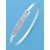 SPC 6mm WIDE PINK INLAYED CLIP BANGLE  =