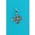SPC 2 LOVEBIRDS/AMETHYST HEART BROOCH  -
