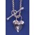 SPC BELCHER CHAIN WITH T BAR+EMB.HEART