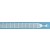 SPC 5 ROW BEAD+TUBE GRADUATED BRACELET =
