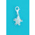 CHARM PENQUIN CZ WITH LOBSTER CLAW