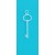 SPC OVAL TOPPED 35m PLAIN KEY PENDANT