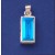 SPC 15x8 BLUE STONE RECTANGULAR PENDANT