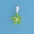 SPC 12mm MARQUISE IMM.PERIDOT PEND     =