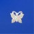SPC 13mm DIAMONTE SET BUTTERFLY PENDANT
