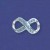 SPC ASST.STONE FIG.8 SLIDER PENDANTS   -