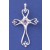 SPC AMETHYST WIREWORK CROSS