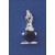SPC RABBIT PENDANT/ASST IMM.STONE HEART-