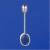 SPC OVAL LAPIS PENDULUM PENDANT