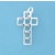 SPC RM STYLE 22x14mm LATTICE CROSS     =