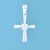 SPC 19x15 CZ BAGETTE CROSS/SQ CZ CENTRE=