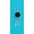 SPC ONYX TASSLE DROP EARRING           -