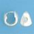 SPC CZ SET V SHAPED HINGED CREOLES