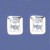 SPC 13x7mm PLAIN RIM RECTANGLE CZ STUD =