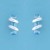 SPC 14x4mm BAGETTE IMM.BT WIREWRAP STUD=