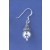 SPC FILIGREE CONE ON BALL DROP EARRINGS=