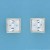 SPC 8MM SQ. CZ STUDS                   =