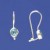 SPC RUBSET IMM.TOPAZ SAFETY WIRE DROPS
