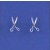 SPC TINY SCISSORS STUD EARRINGS        =