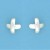 SPC POLISHED DOMED CROSS STUDS         =