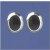 SPC 14X12mm ONYX STUDS                 =