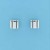 SPC 6mm SQUARE BLACK LINED STUDS       =