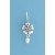 SPC AMETHYST/PEARL HOOKWIRE FLOWER DROPS