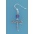 SPC AME.BEAD DRAGONFLY DROP EARRIN