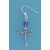 SPC AME.BEAD DRAGONFLY DROP EARRIN