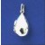 SPC 18x12mm TEARDROP PLAIN LOCKET      =