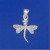 SPC STONE SET DRAGONFLY PENDANT        =