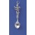 SPC 50mm CHERUB DES.HEART SHAPED SPOON =
