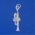 SPC SMALL TRUMPET CHARM                =