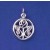 SPC 15mm ROUND CUT OUT FLOWER PENDANT  =