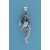 SPC OXIDISED 34mm MERMAID PENDANT      =