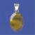 SPC STONE PENDANT 19x14mm TIGER-EYE