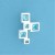 SPC BLUE SQUARE FANCY STONE PENDANT