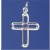 SPC AMETHYST SET ROUNDED CUTOUT CROSS