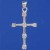 SPC 6 STONE CZ SET FANCY CROSS