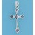 SPC MARQUIS PURPLE STONE FANCY CROSS   =